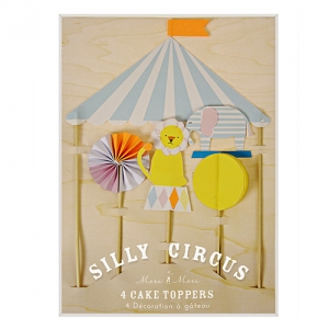 [MeriMeri] 메리메리- 서커스 케익타퍼Silly Circus Cake Toppers