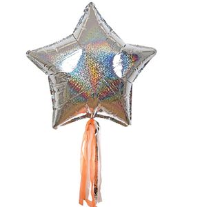 [MeriMeri]Silver Sparkly Star Balloon Kit