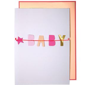 [MeriMeri] 메리메리 / 카드 / Baby Baby Garland Card
