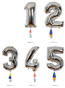 [MeriMeri] 메리메리 -  Fancy Number Balloons