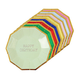 [MeriMeri] SMALL PLATE Happy Birthday Small Plate