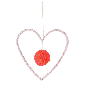 [MeriMeri] 메리메리-Wire And Wool Heart Decoration