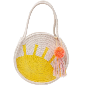[MeriMeri] 메리메리 /Sun Woven Cotton Rope Bag