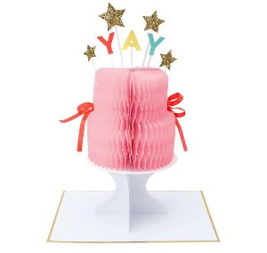 [MeriMeri] 메리메리 / 카드 / Yay! Cake Stand-Up Card