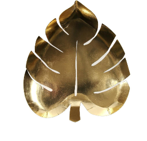 [MeriMeri] 메리메리 /Gold Palm Leaf Plates