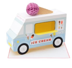 [MeriMeri] 메리메리 / 카드 / Ice Cream Van Stand-Up Card