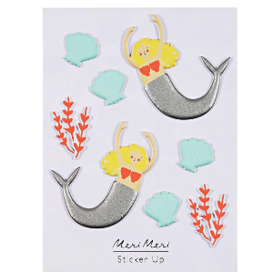 [MeriMeri] 메리메리 / Mermaid Puffy Stickers