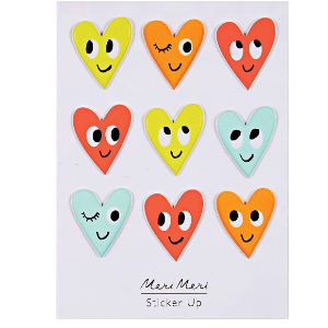 [MeriMeri] 메리메리 / Heart Puffy Stickers