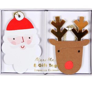 [Meri Meri] 메리메리 / Santa &amp; Reindeer Gift Tags