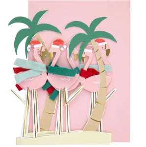 [MeriMeri] 메리메리 / Festive Flamingo Card_ME197097