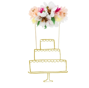 [MeriMeri] 메리메리 / Flower Bouquet Cake Topper