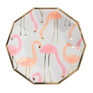 [MeriMeri]메리메리 / Flamingo Plates (small)