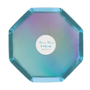 [MeriMeri]메리메리 / Holographic Blue Side Plates