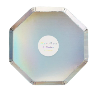 [MeriMeri]메리메리 /Silver Holographic Side Plates