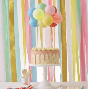 [MeriMeri] 메리메리 / RAINBOW BALLOON CAKE TOPPER KIT
