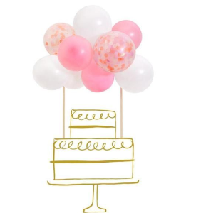 [MeriMeri] 메리메리 / Pink Balloon Cake Topper