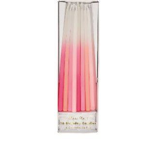 [MeriMeri] 메리메리 / Pink Dipped Tapered Candles