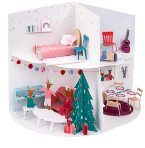 [MeriMeri] 메리메리 /Festive House Paper Craft Advent Calendar