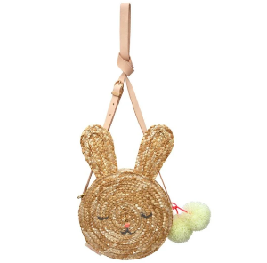 [MeriMeri] 메리메리 / Bunny Cross Body Straw Bag