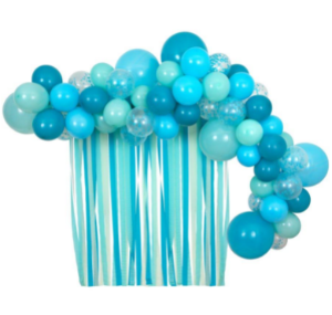 [MeriMeri] 메리메리 -Blue Balloons &amp; Streamers Kit (set of 52 balloons)_ME215632