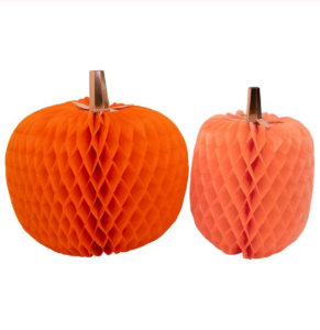[MeriMeri] 메리메리 / Halloween Honeycomb Pumpkins (set of 2)