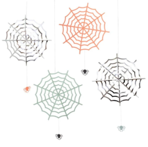 [MeriMeri]메리메리 / Halloween Hanging Cobwebs (set of 4)_ME217171