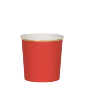 [Meri Meri] 메리메리 /Red Tumbler Cups (set of 8)_ME181306