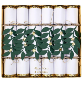 [Meri Meri] 메리메리 /Festive Foliage Small Crackers (set of 6)_ME198397