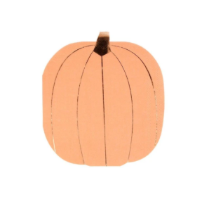 [Meri Meri] 메리메리 /Pastel Halloween Pumpkin Napkins (set of 16)_ME216811