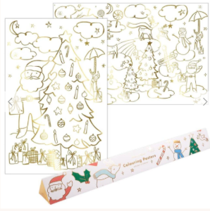 [Meri Meri] 메리메리 / Christmas Coloring Posters (set of 2)