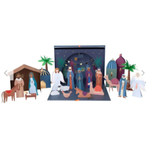 [MeriMeri] 메리메리 /Nativity Paper Craft Advent Calendar