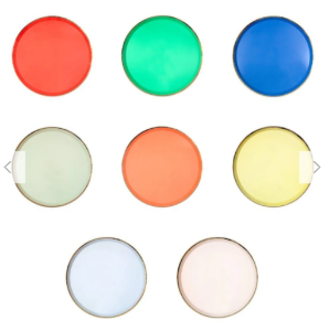 [MeriMeri] 메리메리 /Party Palette Side Plates (set of 8)