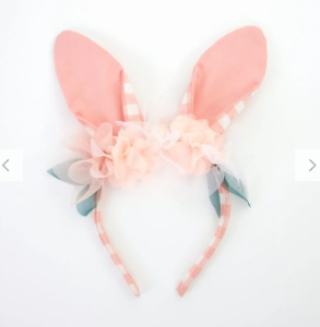 [MeriMeri] 메리메리 /Embellished Gingham Bunny Headband