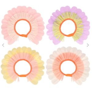 [MeriMeri] 메리메리 /Pastel Flower Paper Bonnets (set of 4)_ME218845