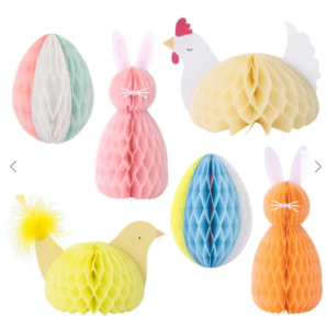 [MeriMeri] 메리메리 /Easter Honeycomb Decorations (set of 6)