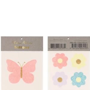 [Meri Meri]메리메리 /Floral Butterfly Small Tattoos (x 2 sheets)