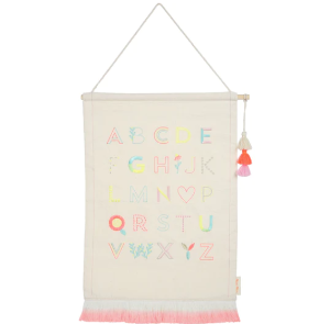 [MeriMeri] 메리메리-Pink Alphabet Wall Hanging