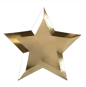 [Meri Meri] 메리메리 /Gold Foil Star Plates