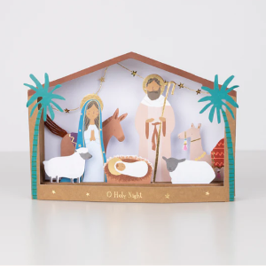 [MeriMeri] 메리메리 /Nativity Diorama Christmas Card