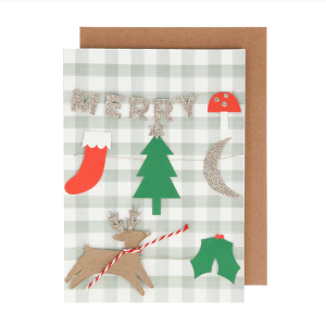 [MeriMeri] 메리메리 /Merry Christmas Garland Card