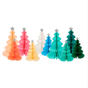 [MeriMeri] 메리메리 /Rainbow Forest Honeycomb Decorations (x 10)