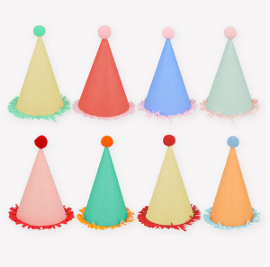 [MeriMeri] 메리메리-Large Party Hats(8ea)-color(new)