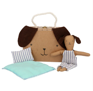 (Meri Meri) 메리메리 / Stripy Puppy Mini Suitcase Doll_ME204985