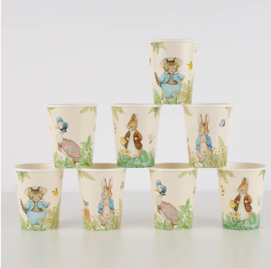 [MeriMeri] 메리메리 / Peter Rabbit In The Garden Cups (x 8)