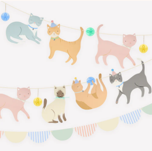 [MeriMeri] 생일파티/Cute Kittens Garland