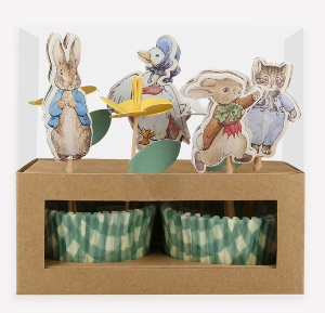 [MeriMeri] 메리메리-Peter Rabbit In The Garden Cupcake Kit (x 24 toppers)