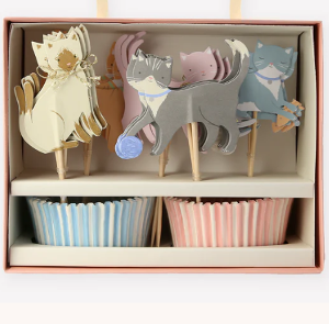 [MeriMeri] 메리메리-Cute Kittens Cupcake Kit (x 24 toppers)