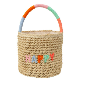 [MeriMeri] 메리메리 /Happy Woven Straw Bag