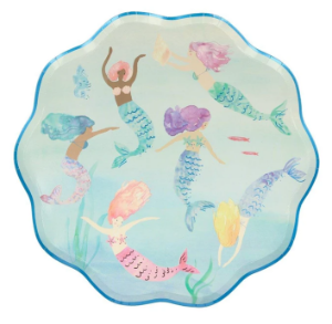 [MeriMeri] Mermaids Swimming Plates_ME210700
