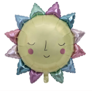 [MeriMeri] 메리메리 / Rainbow Sun Foil Balloon_ME216397